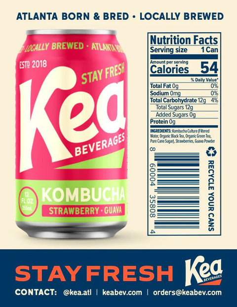 Strawberry Guava Kombucha