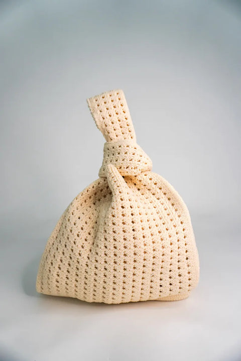 Oat Crochet Bag