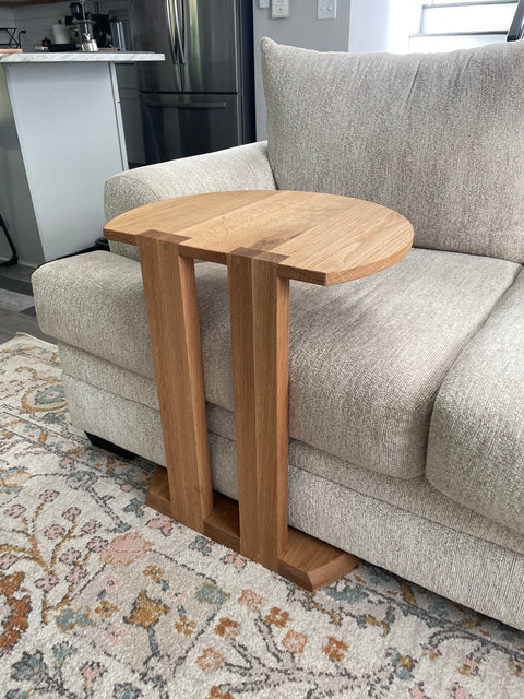 White Oak End Table