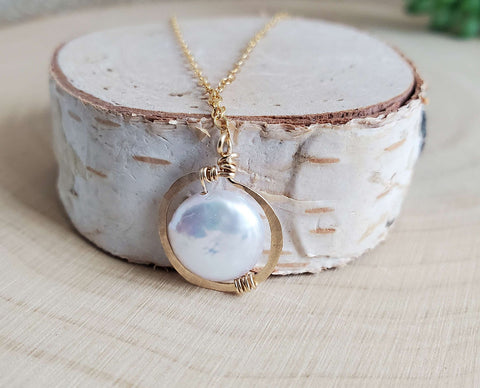 Pearl Frame Pendant