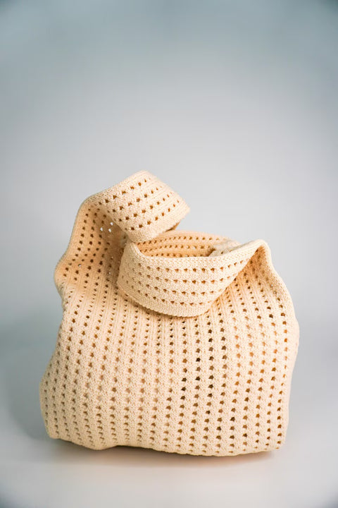 Oat Crochet Bag