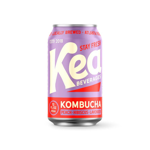 Peach, Hibiscus, Lavender Kombucha