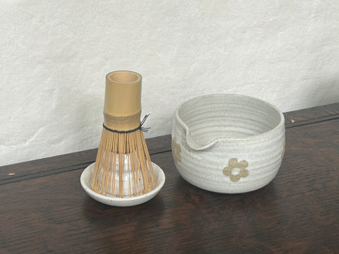 White Daisy Matcha set